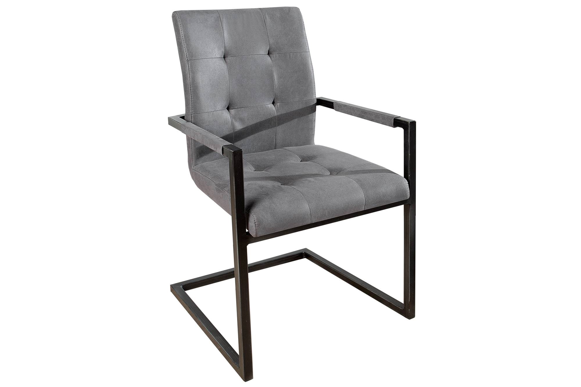  Jídelní židle vintage English šedá s opěradlem