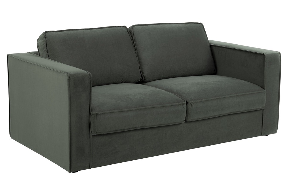 Dkton Designová 2-místná sedačka Danette 176 cm šedá