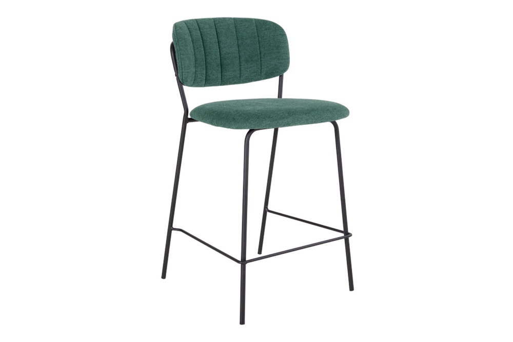 Norddan Designová barová židle Rosalie zelená