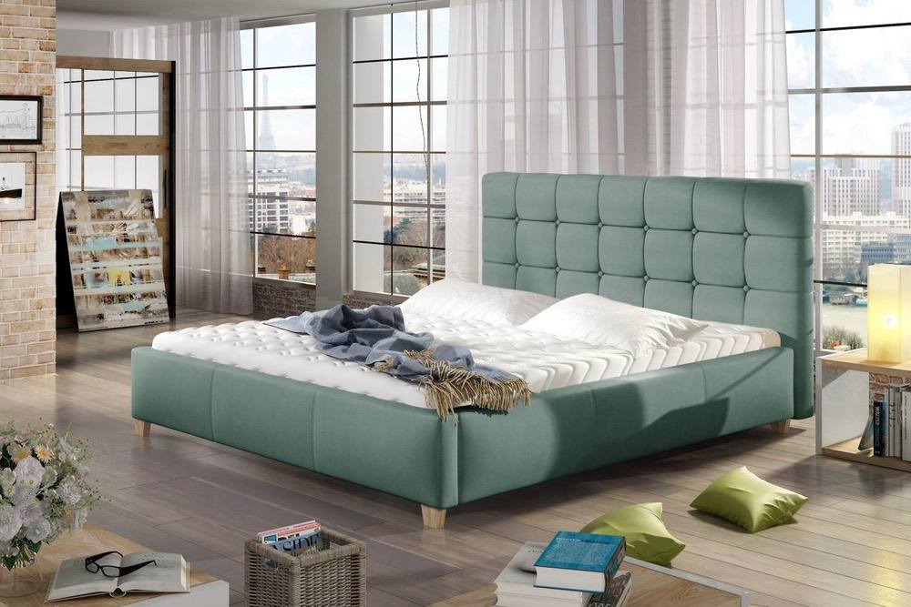 Confy Designová postel Anne 160 x 200 - 7 barevných provedení