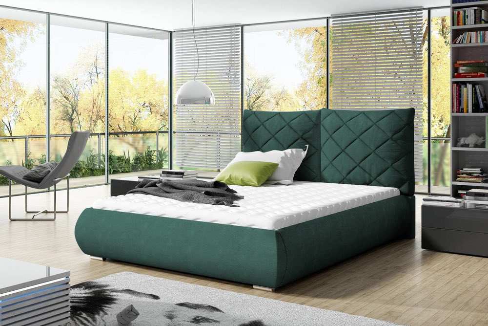 Confy Designová postel Demeterius 160 x 200 - 6 barevných provedení