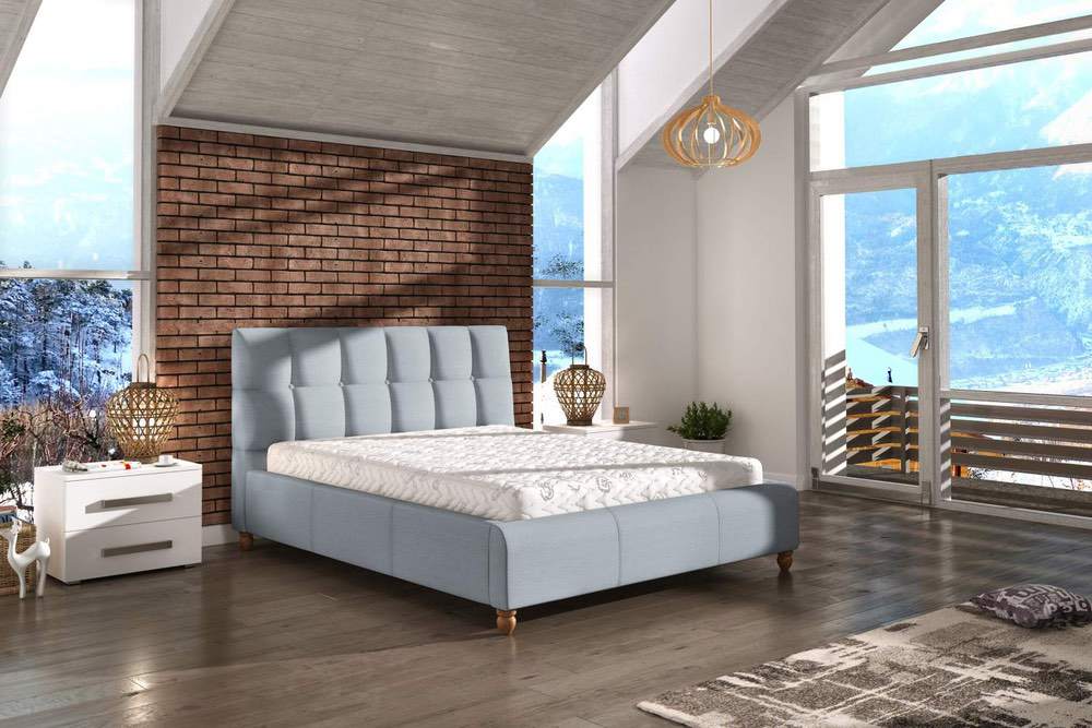 Confy Designová postel Layne 160 x 200 - 4 barevná provedení