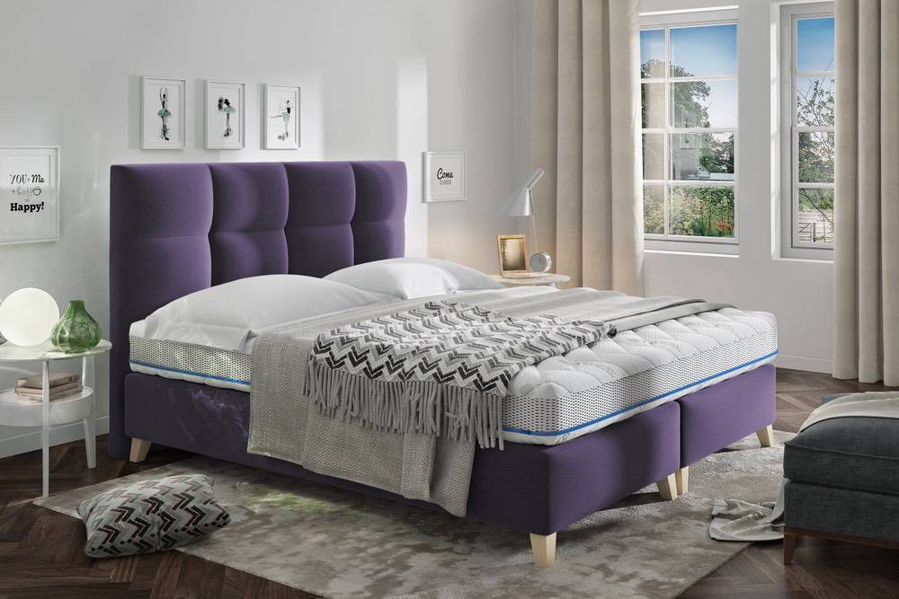 Confy Designová postel Uriah 160 x 200 - 7 barevných provedení