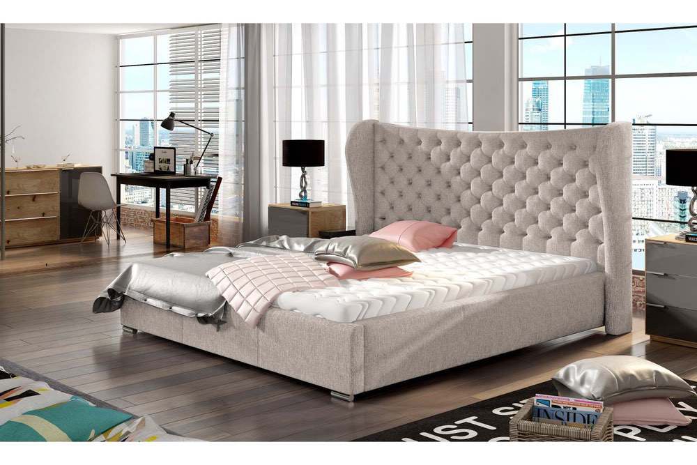 Confy Designová postel Virginia 160 x 200 - 5 barevných provedení