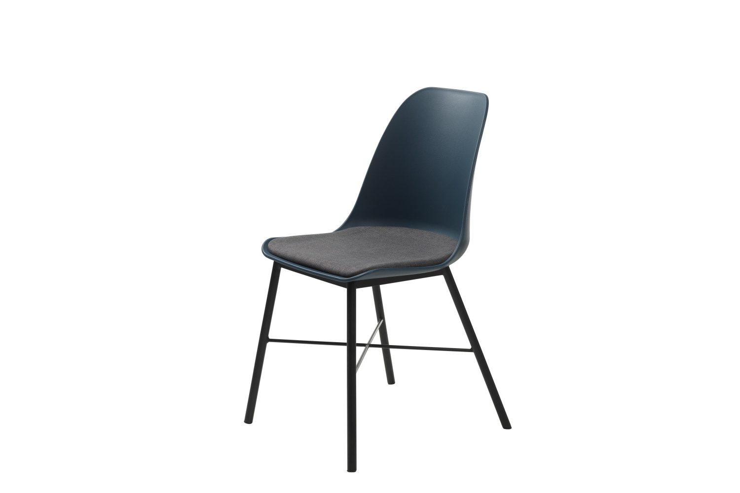 Designová židle Jeffery tmavě modrá