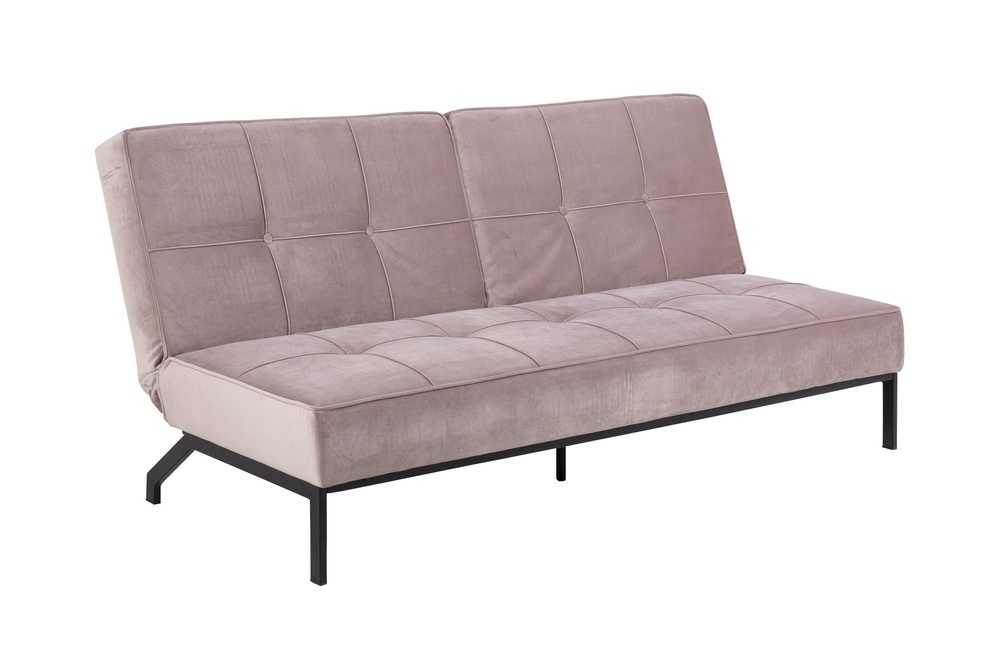 Dkton Designová rozkládací sedačka Amadeo 198 cm růžová