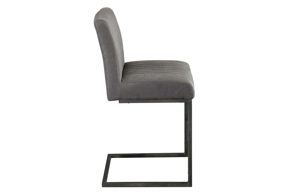 Designová barová židle Boss II antik šedá - Skladem
