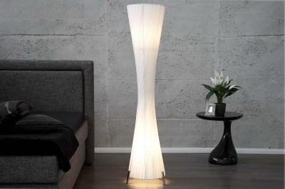 Designová stojanová lampa SPIRAL XXL bílá