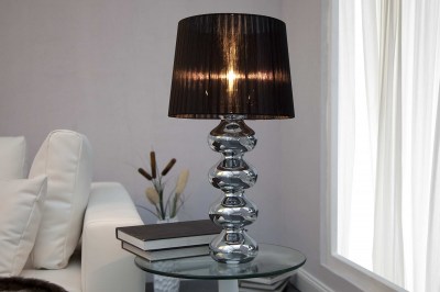 Designová stolní lampa Milly černá