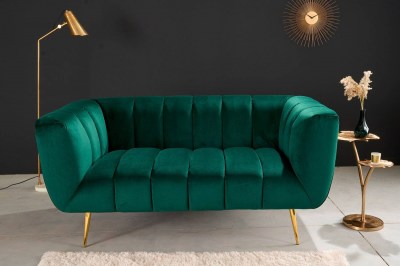 Designová sedačka Nikolai 165 cm smaragdová zelená