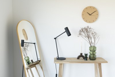 Designová stolní lampa Rapha černá