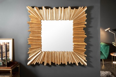 Designové nástěnné zrcadlo Kathleen 96 cm zlaté