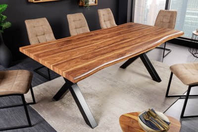 Designový jídelní stůl Kaniesa 180 cm vzor ořech
