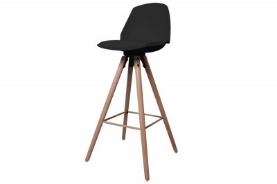 Designová pultová stolička Nerea černá