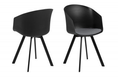 Designová židle Almanzo černá