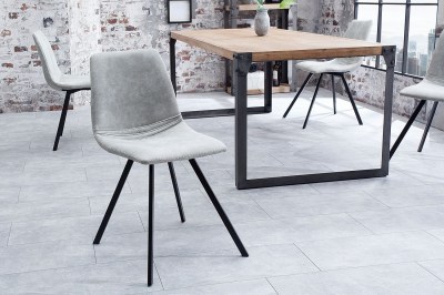 Designová stolička Rotterdam Retro / šedá