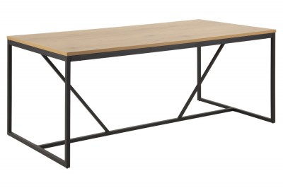 Jídelní stůl Naja 180 cm dub - černý