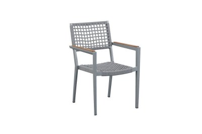 Zahradní jídelní židle HIGOLD Champion šedá