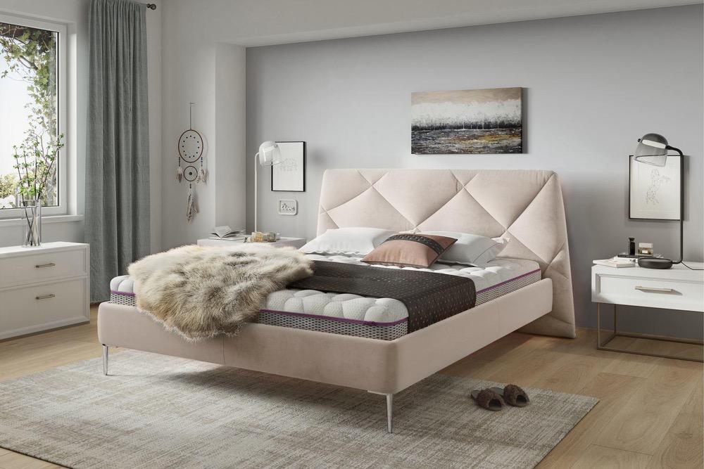 Confy Designová postel Sariah 160 x 200 - 6 barevných provedení